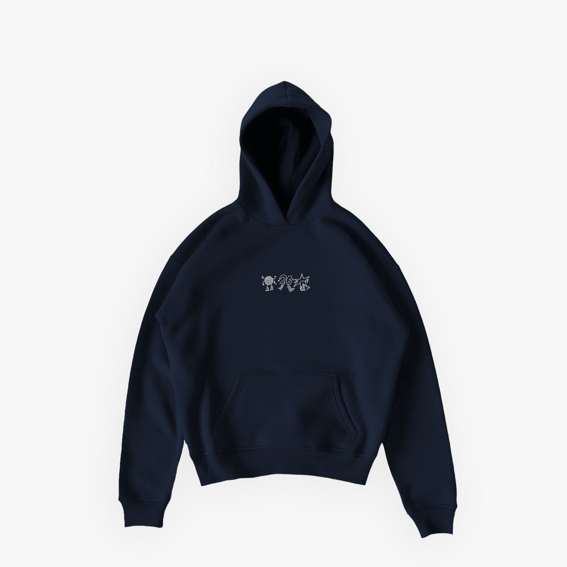 Grand Hoodie French Navy · 23X206-1