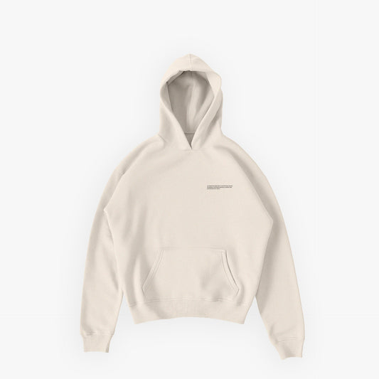 Studios Essentials Hoodie N°4 Raw Ivory · SDW