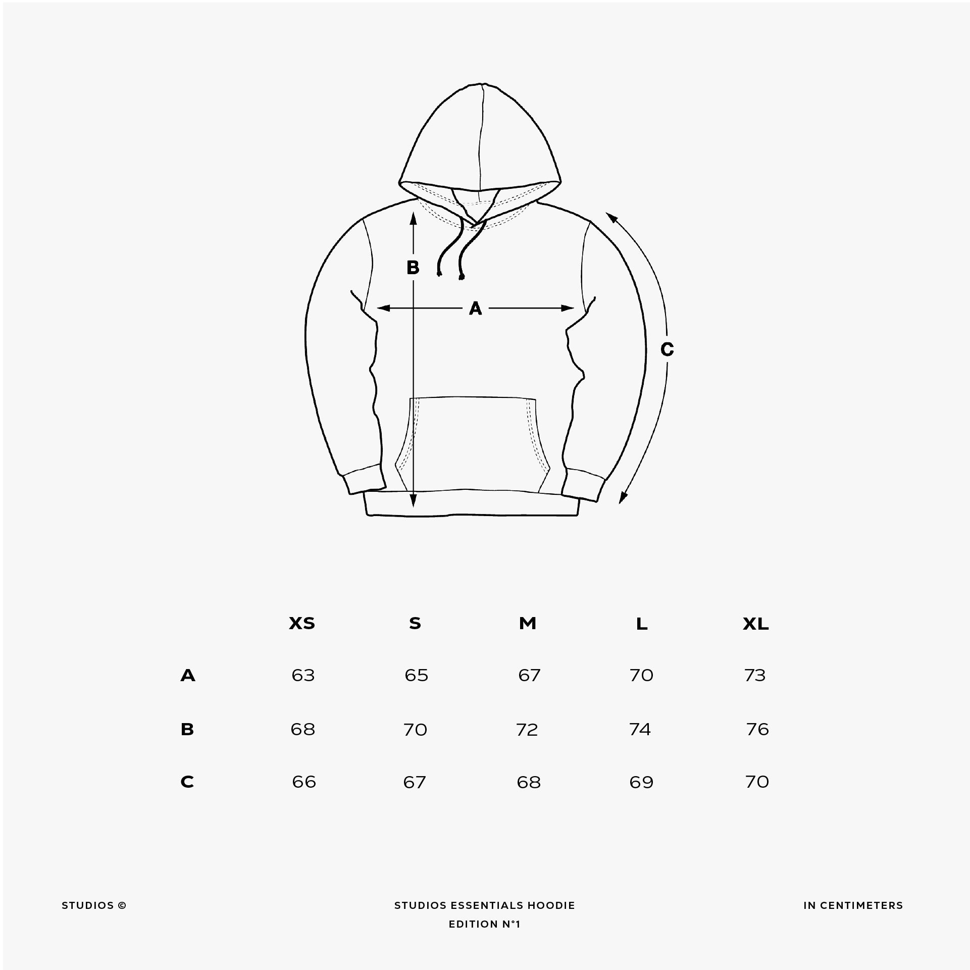 SIP · Studios Essentials Hoodie N°1 · Latte Beige