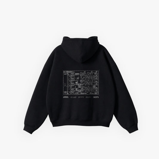 Iconic Fashion Hoodie Black