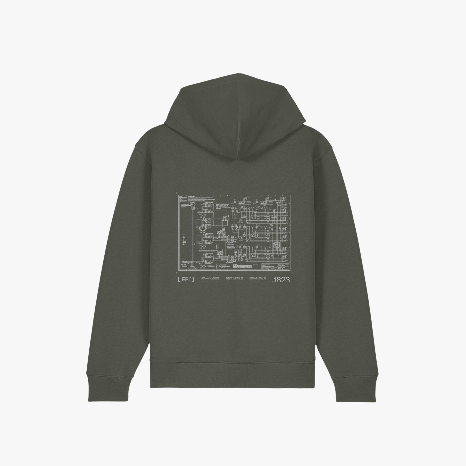 Iconic Zip Hoodie Pale Verde