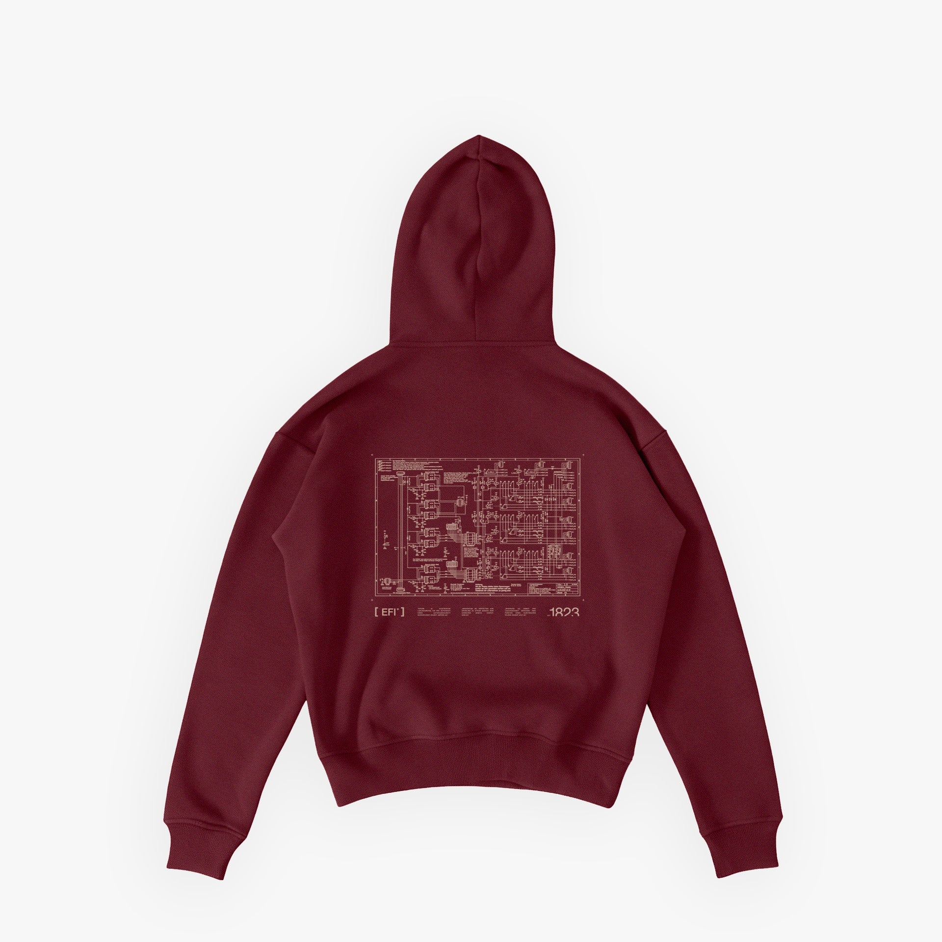 Studios Essentials Hoodie N°4 Velvet Wine