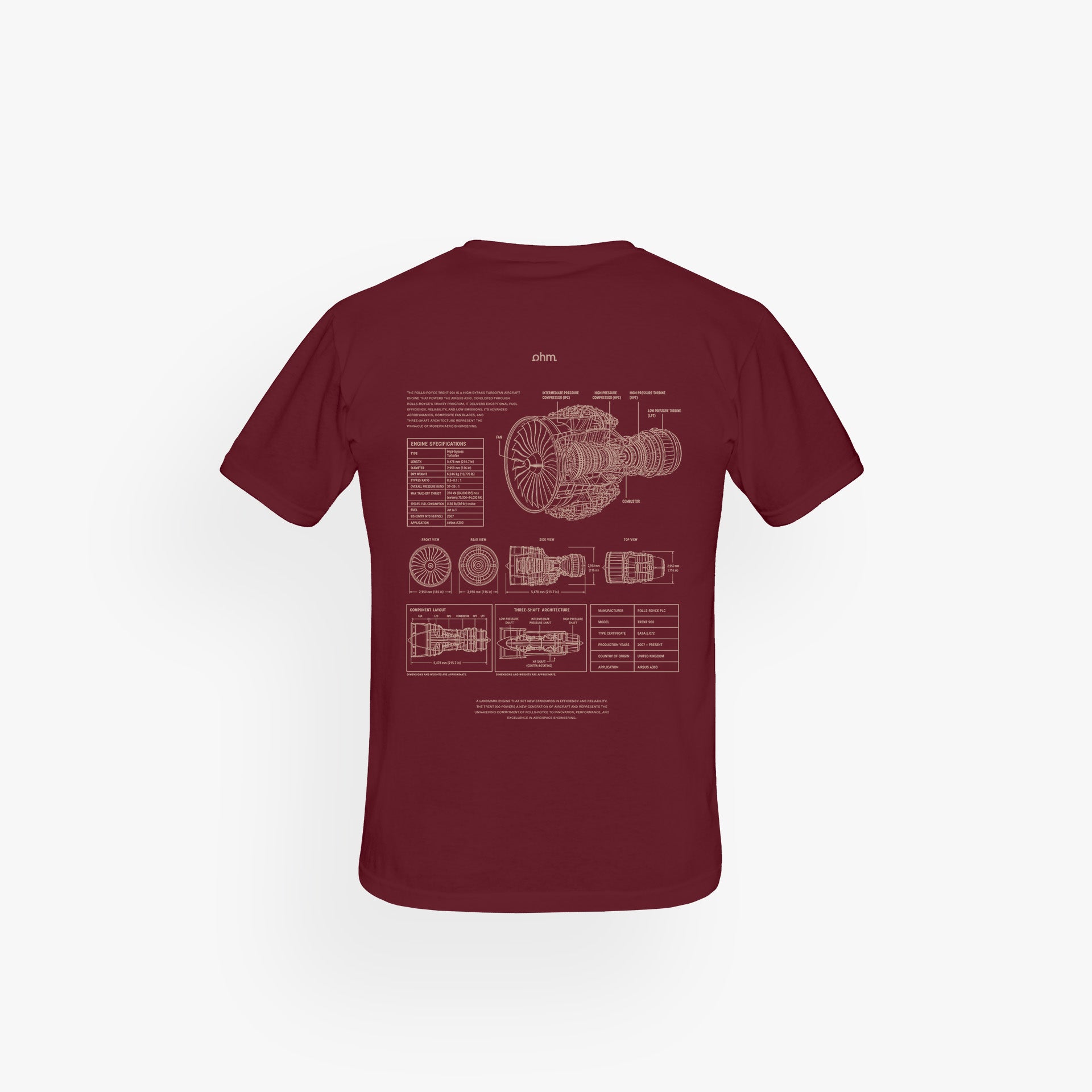 Classic Shirt Velvet Wine