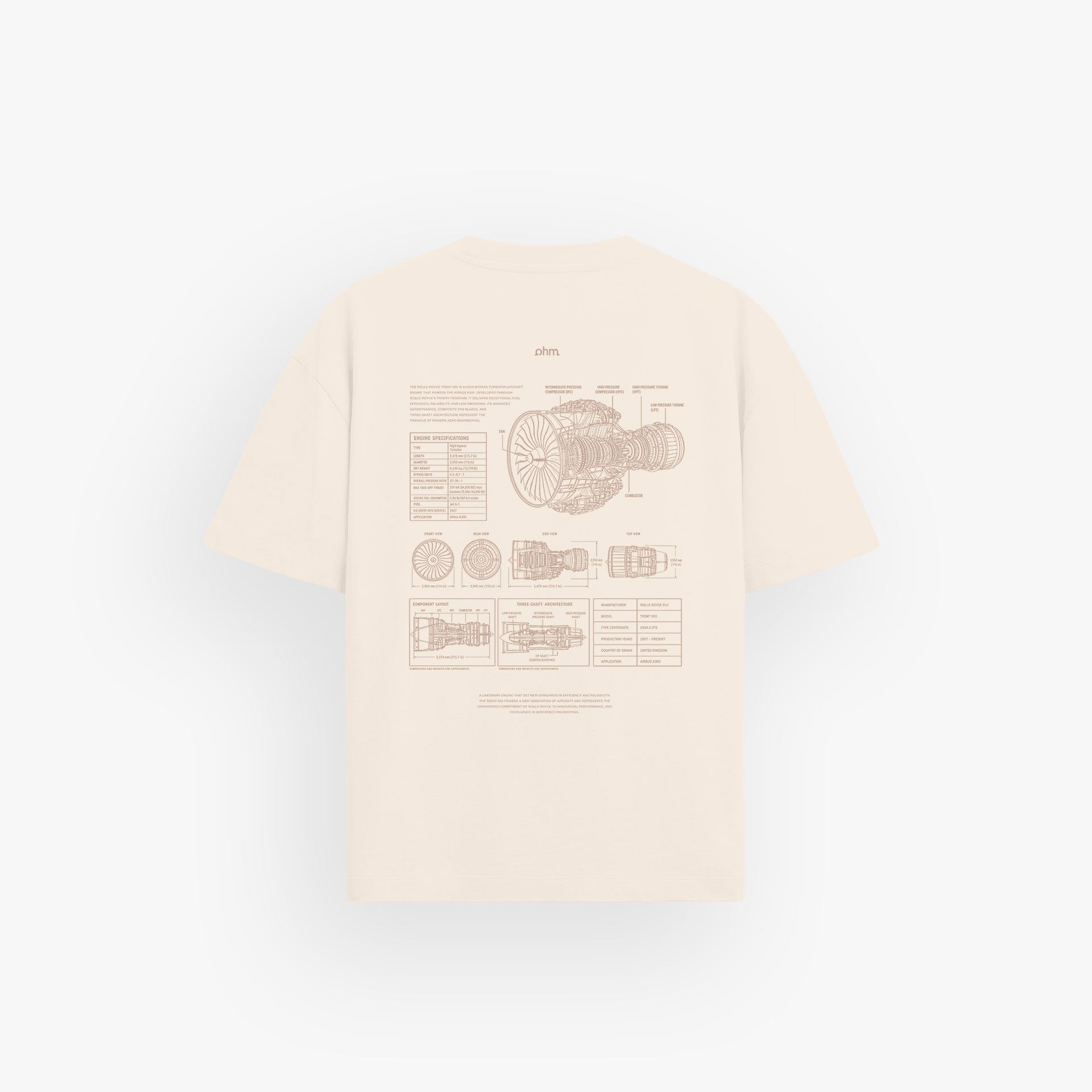 Iconic Oversized Shirt Raw Ivory