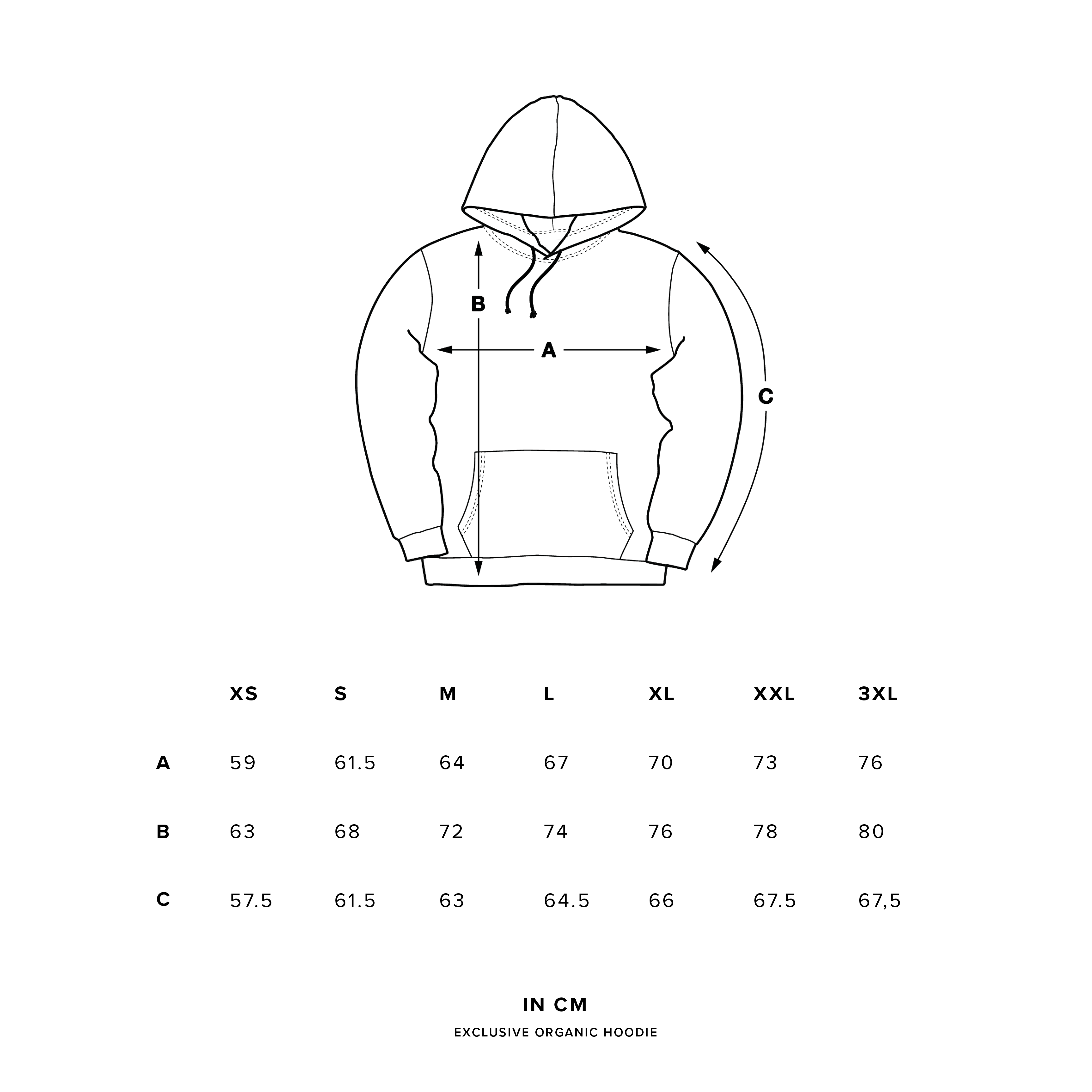 FHD Two · Exclusive Organic Hoodie · 22X114